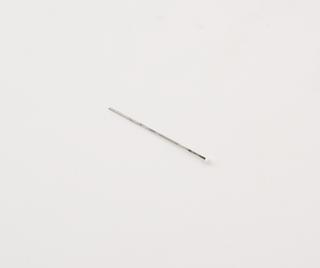 Hare-lip pin, steel and glass