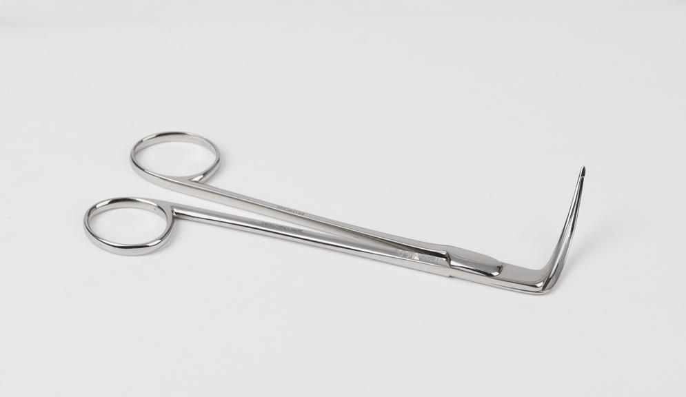 Forceps, ligature, Carwardine, stainless steel, by Down Bros