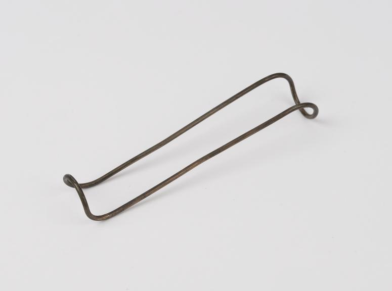 Eyelid retractor, steel, double-headed, 2nd half of 19th century