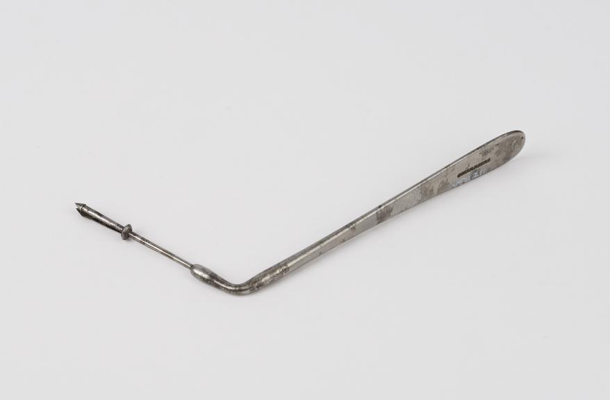 Cilia forceps(?), steel, by Charriere of Paris, 1820-1865