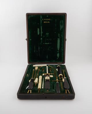 Steel key to case