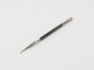 Dental excavator, steel, English, 1850-1890