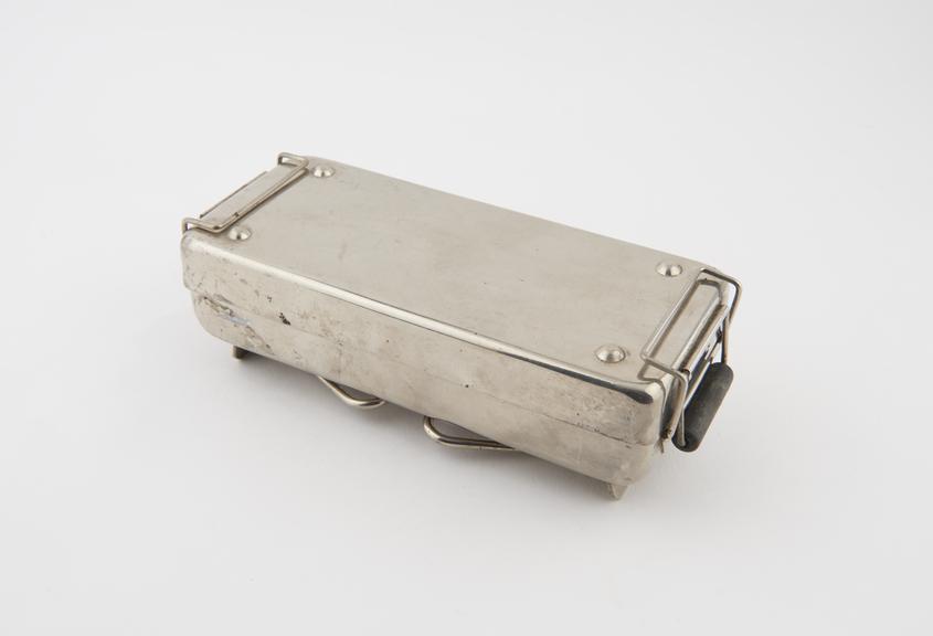 Small metal sterilizer, British(?), 1920-1950