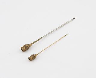 Two aspirator needles