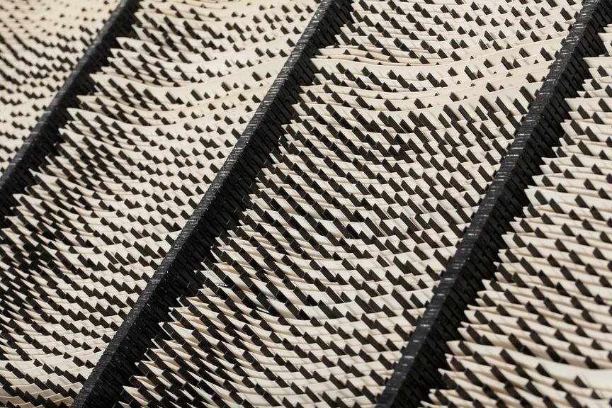 Gantry from mechanical tree prototype Designed by Klaus Lackner, 2017