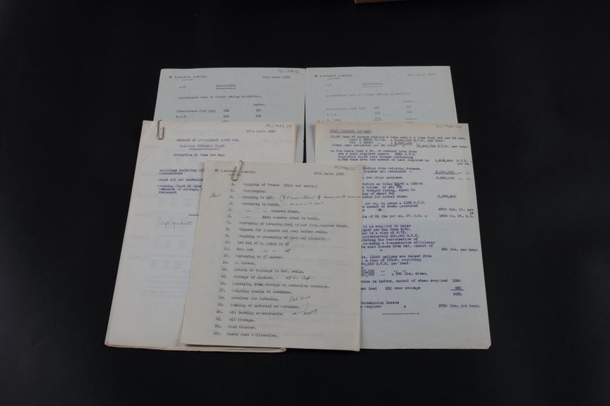 Papers relating to the Monk-Irwin Process