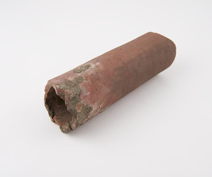 Red clay water-pipe
