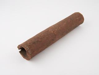 Red clay land-pipe from Pulborough, Sussex