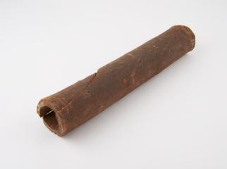 Red clay land-pipe from Pulborough, Sussex