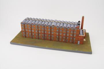 Model of Bage's flax mill, Shrewsbury, 1797