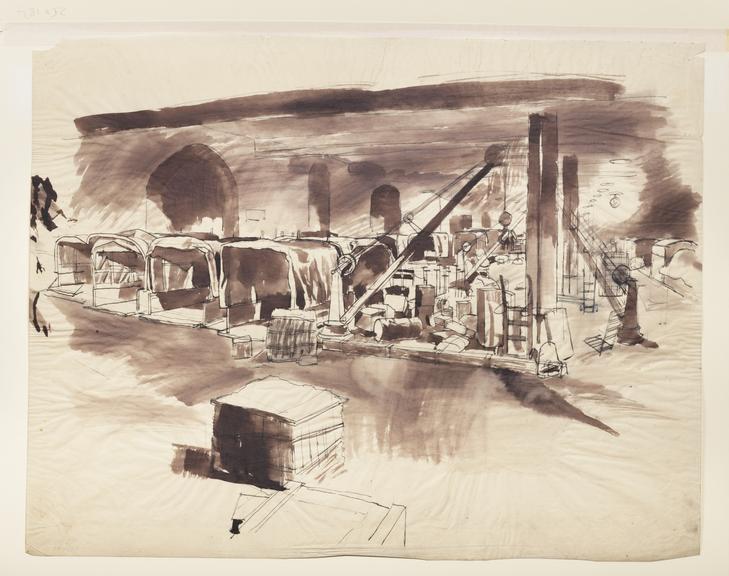 St Pancras Goods Yard, by Cliffe Rowe