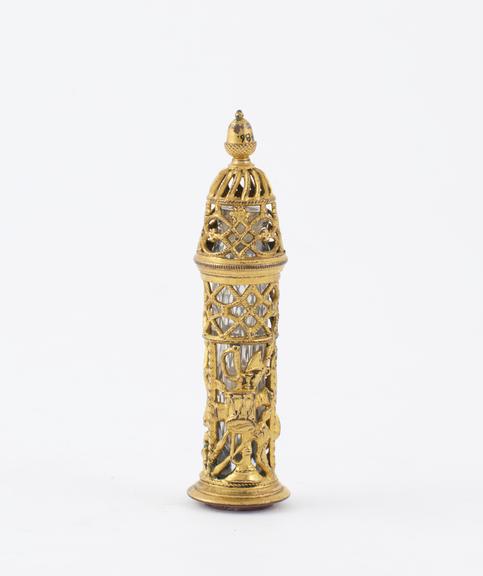 Glass perfume bottle