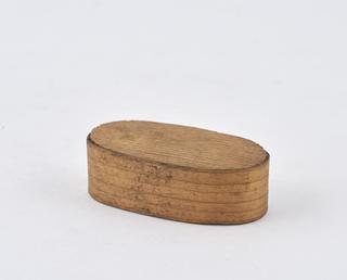 Wooden pill box