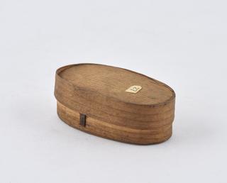 Wooden pill box