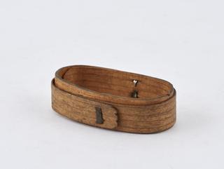 Wooden pill box