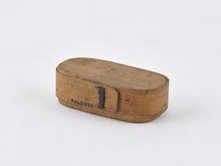 Wooden pill box