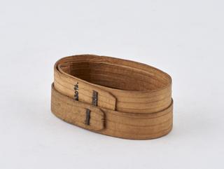Wooden pill box