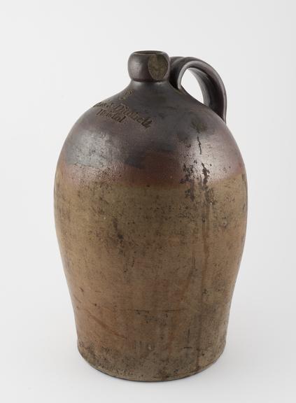 Late C19/ early C20 stoneware pitcher