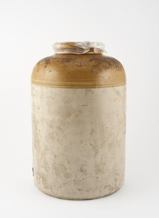 Earthenware storage jar by Govancraft of Glasgow