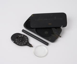 Convex lens for Student's ophthalmoscope, by G. Prescot, Irish