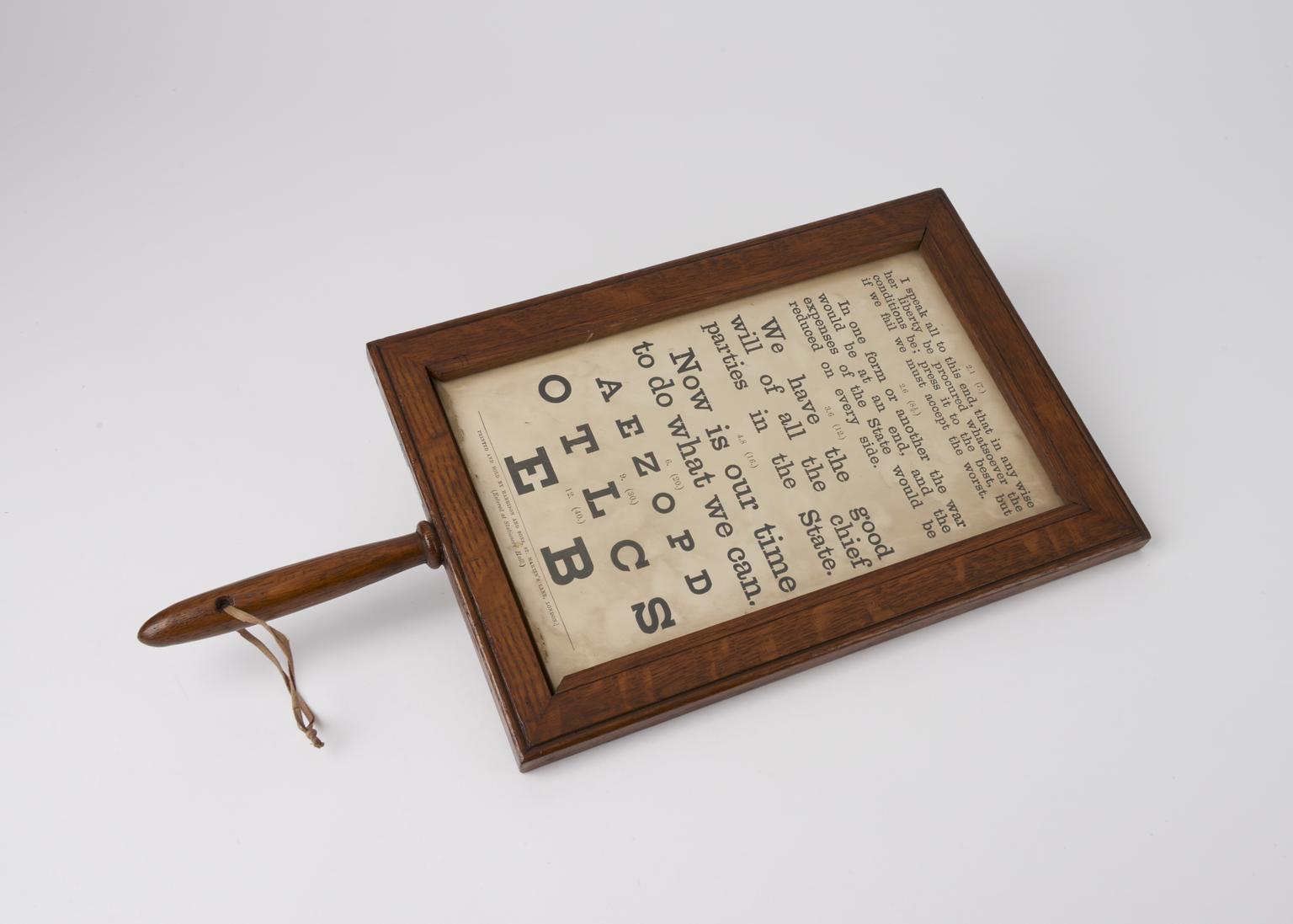 Cowell test type | Science Museum Group Collection