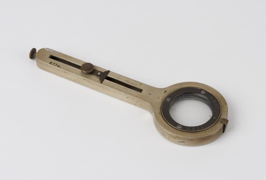 Optometer, in case, French (?), 1801-1830