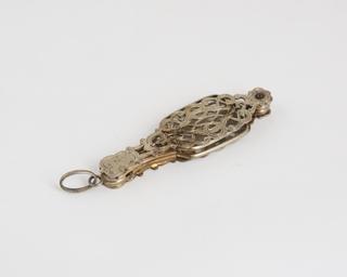 Hand, transverse folding, sprung spectacles,