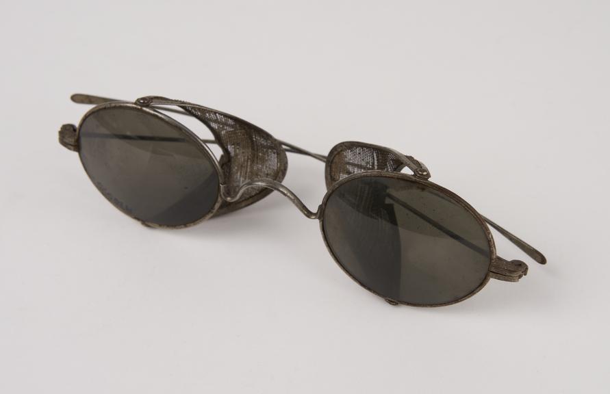 Pair of metal rimmed tinted spectacles