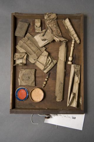 Packet of six weights