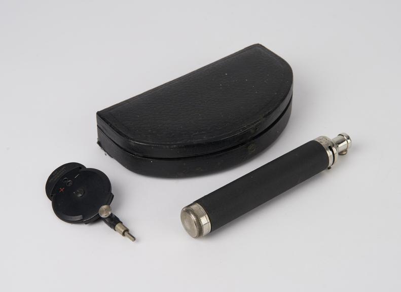 May ophthalmoscope, associated with Sir Edward or Lady Mellanby