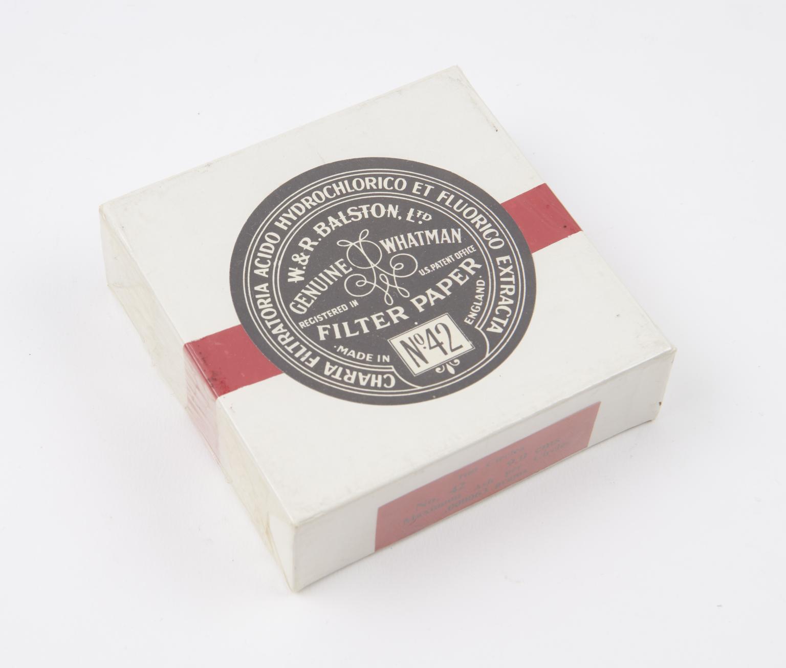 Thomas Filter Paper Filter papers | Science Museum Group Collection
