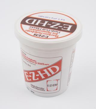 Container of E-Z-HD barium sulphate double contrast medium