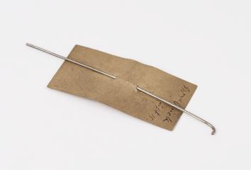 Lachrymal style attached to card