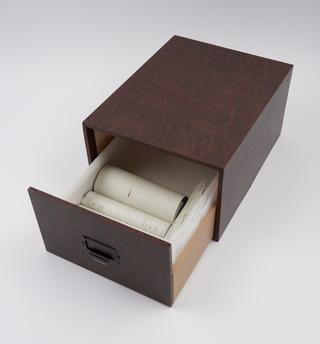 Box of documents related to motility studies