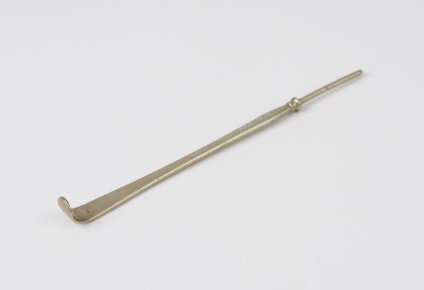 Eyelid retractor, steel, nickel plated, 1880-1920