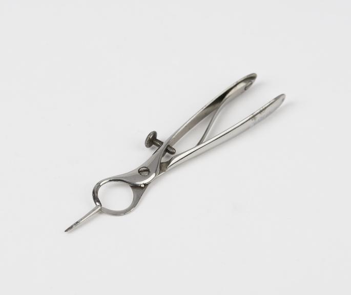 Canaliculus dilator, steel, nickel-plated, 1880-1920