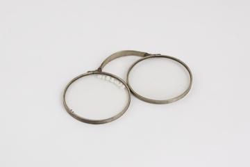 Pince nez folding spectacles
