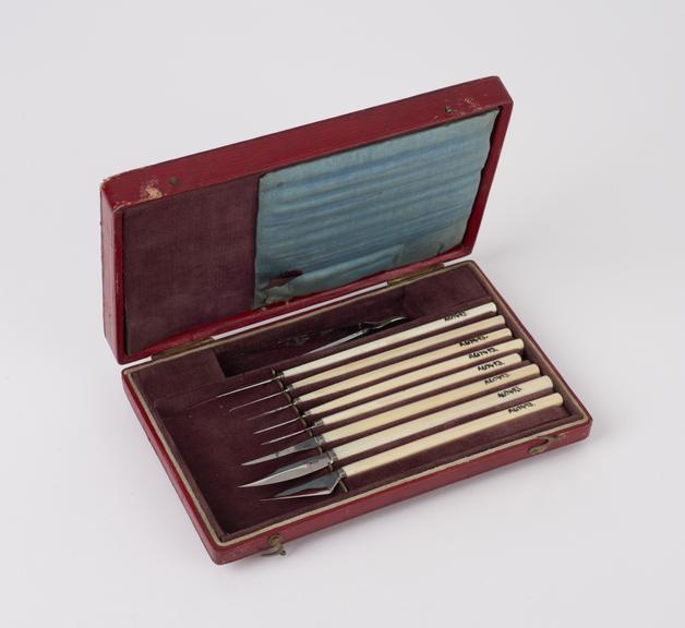 Ophthalmic instrument set