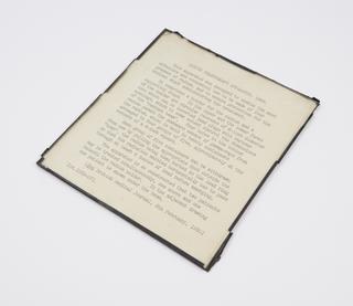 Gallery label for Radium teletherapy apparatus from Science Museum atomic physics gallery