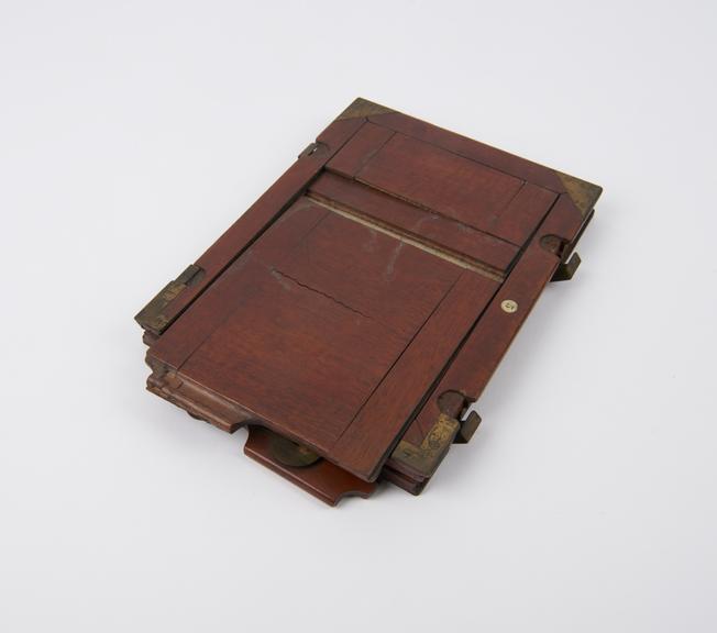 Wooden x-ray plate holder, early 20th century