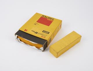 Box of unexposed Blue Brand x-ray films by Kodak