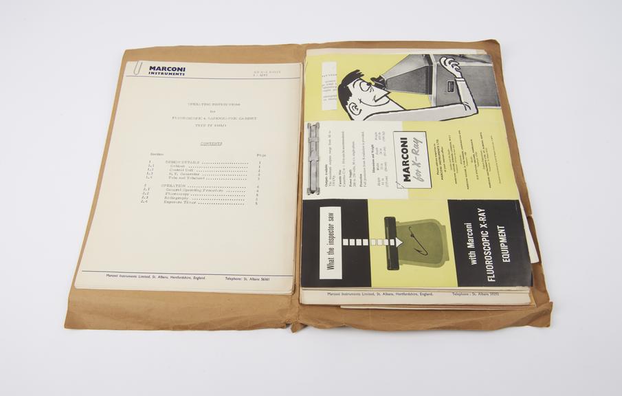 Technical Literature Master File for TF 1601