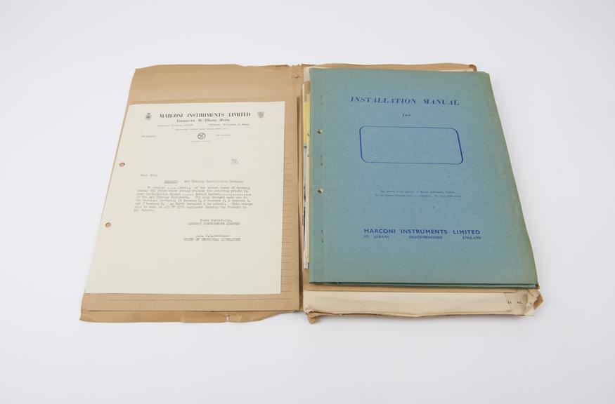 Technical Literature Master File for TF 1576-/1