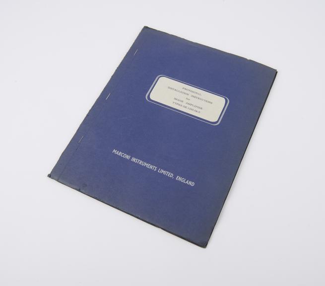 Provisional Installation Instructions for Image Amplifier Types OE 1280 A&B