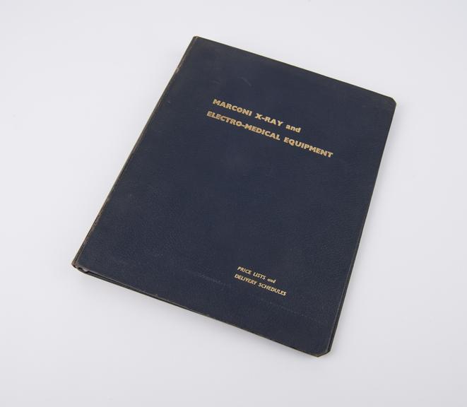 Marconi X-ray and Electro-medical Equipment folder