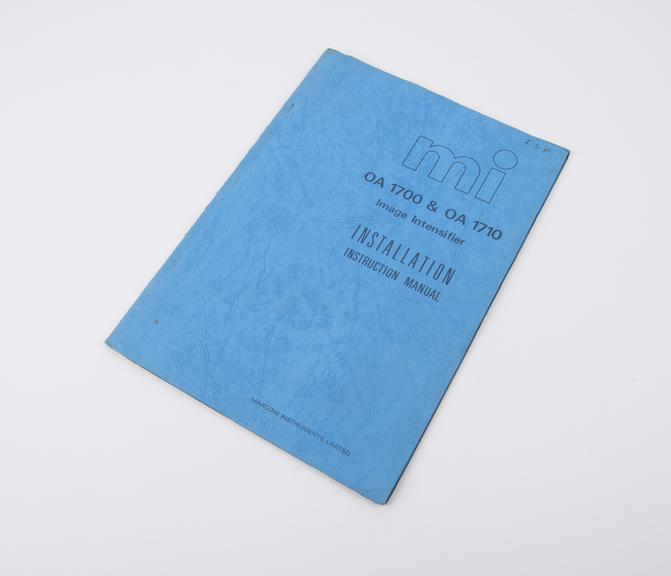 Image Intensifier instruction manual