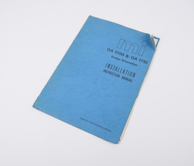 Image Intensifier instruction manual
