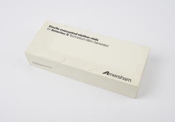 Sterile evacuated elution vials for Amertec II Technetium-99m Generator
