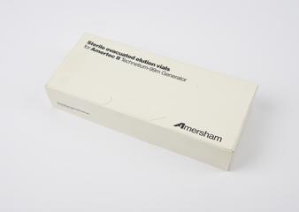 Sterile evacuated elution vials for Amertec II Technetium-99m Generator