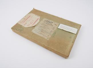 Box for glass x-ray plates, England, 1919